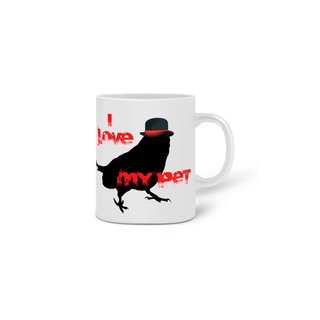 Nome do produtoCaneca - I Love Pet - Periquito Australiano