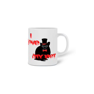 Nome do produtoCaneca - I Love Pet - Sr. Hamster