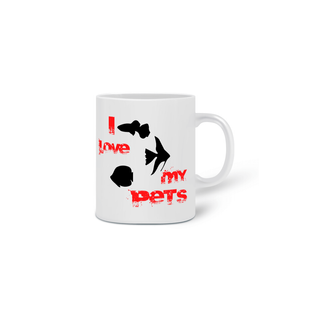 Nome do produtoCaneca - I Love My Pet - Peixinhos