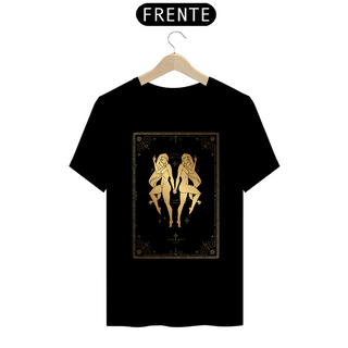 Nome do produto T-Shirt Quality - Signo Dourado - Gêmeos