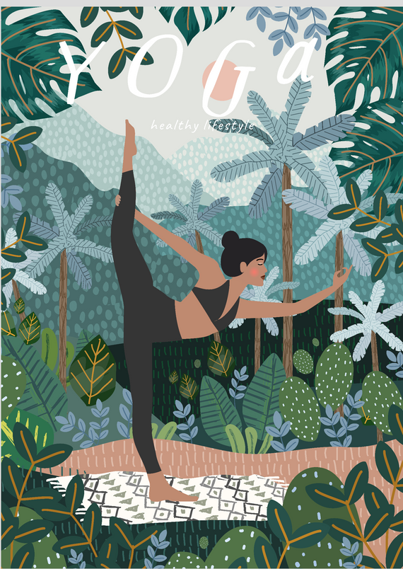 Poster Yoga Balance