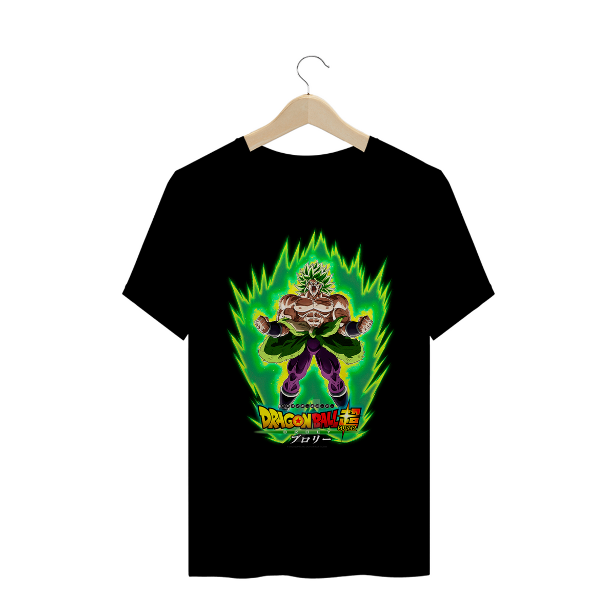 Nome do produto: Camiseta Masculina Broly Dragon Ball Super