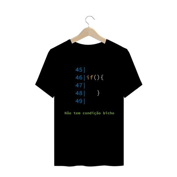 TI Dev - Sem Condições - T-shirt