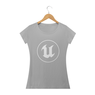 Nome do produtoCamisa Feminina Unreal Engine Logo(Branca)