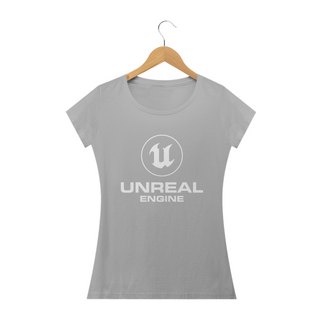 Nome do produtoCamisa Feminina Unreal Engine Logo(Branca)