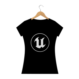 Nome do produtoCamisa Feminina Unreal Engine Logo(Branca)