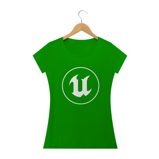 Nome do produtoCamisa Feminina Unreal Engine Logo(Branca)