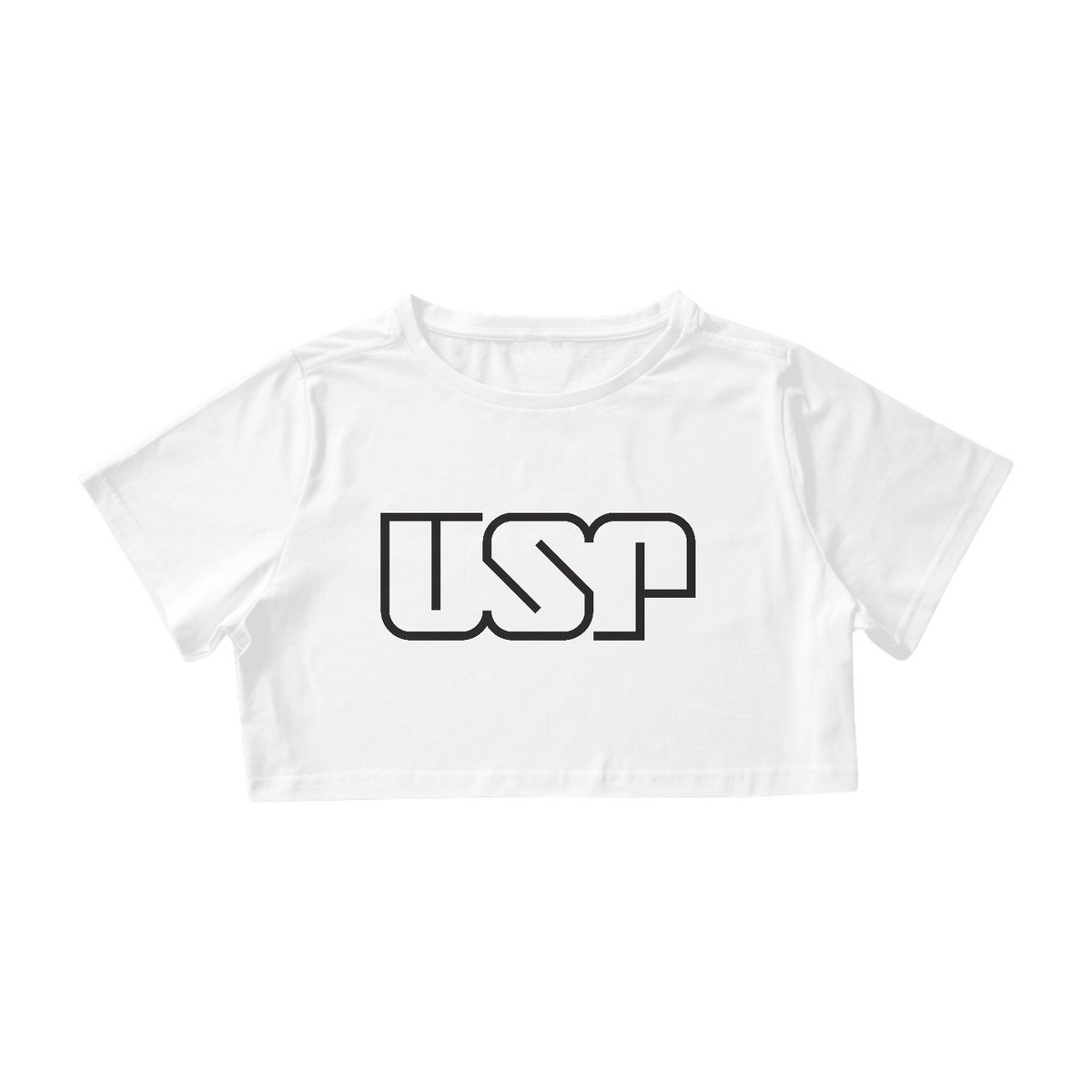 Nome do produto: Cropped USP Clássico White