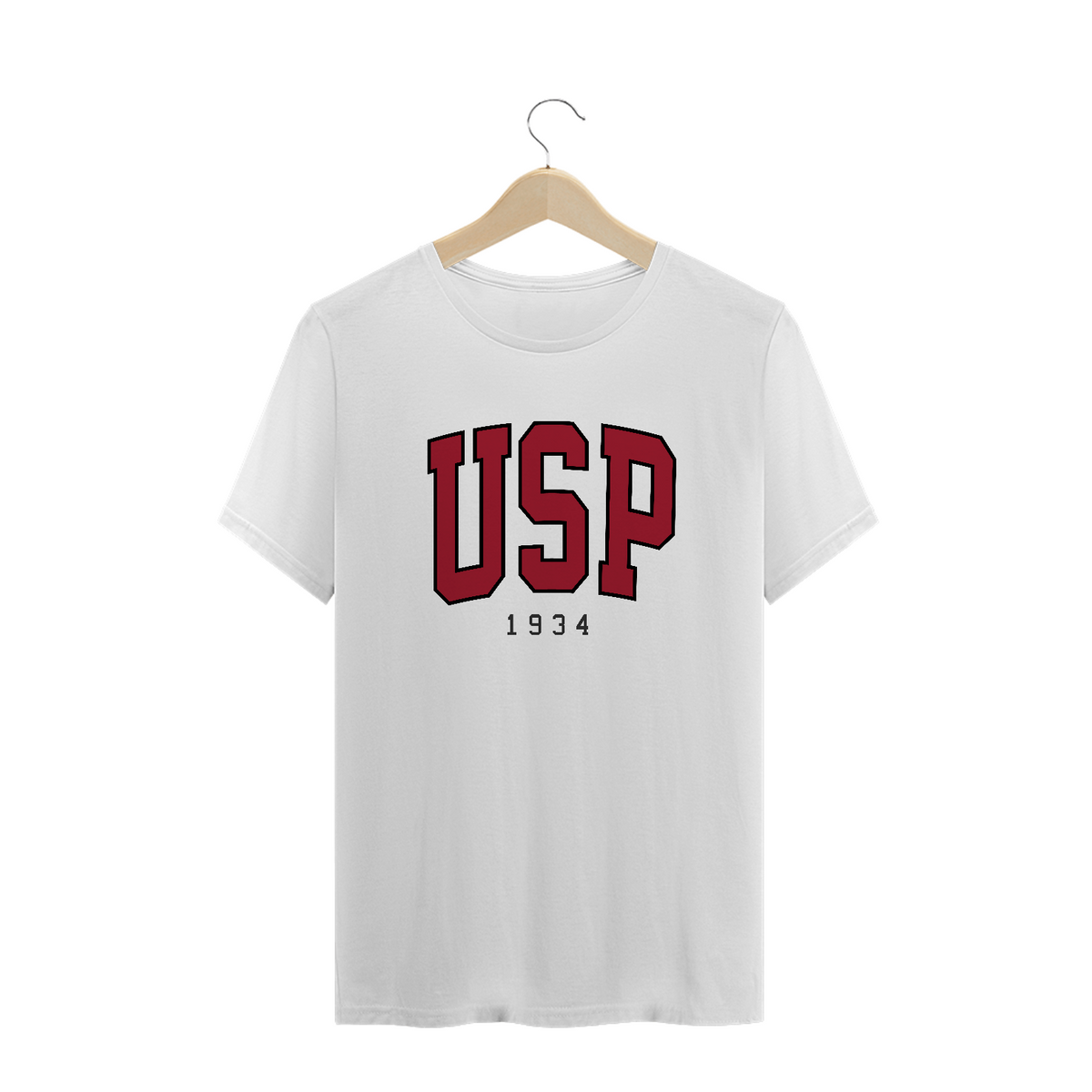 Nome do produto: Camiseta USP 1934 White