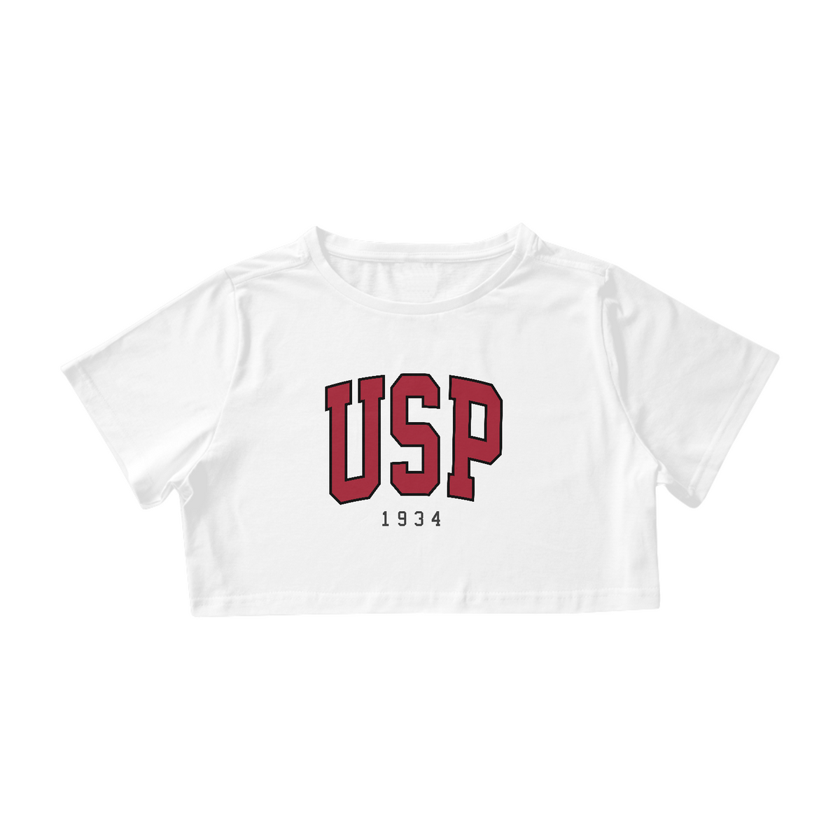 Nome do produto: Cropped USP 1934 White