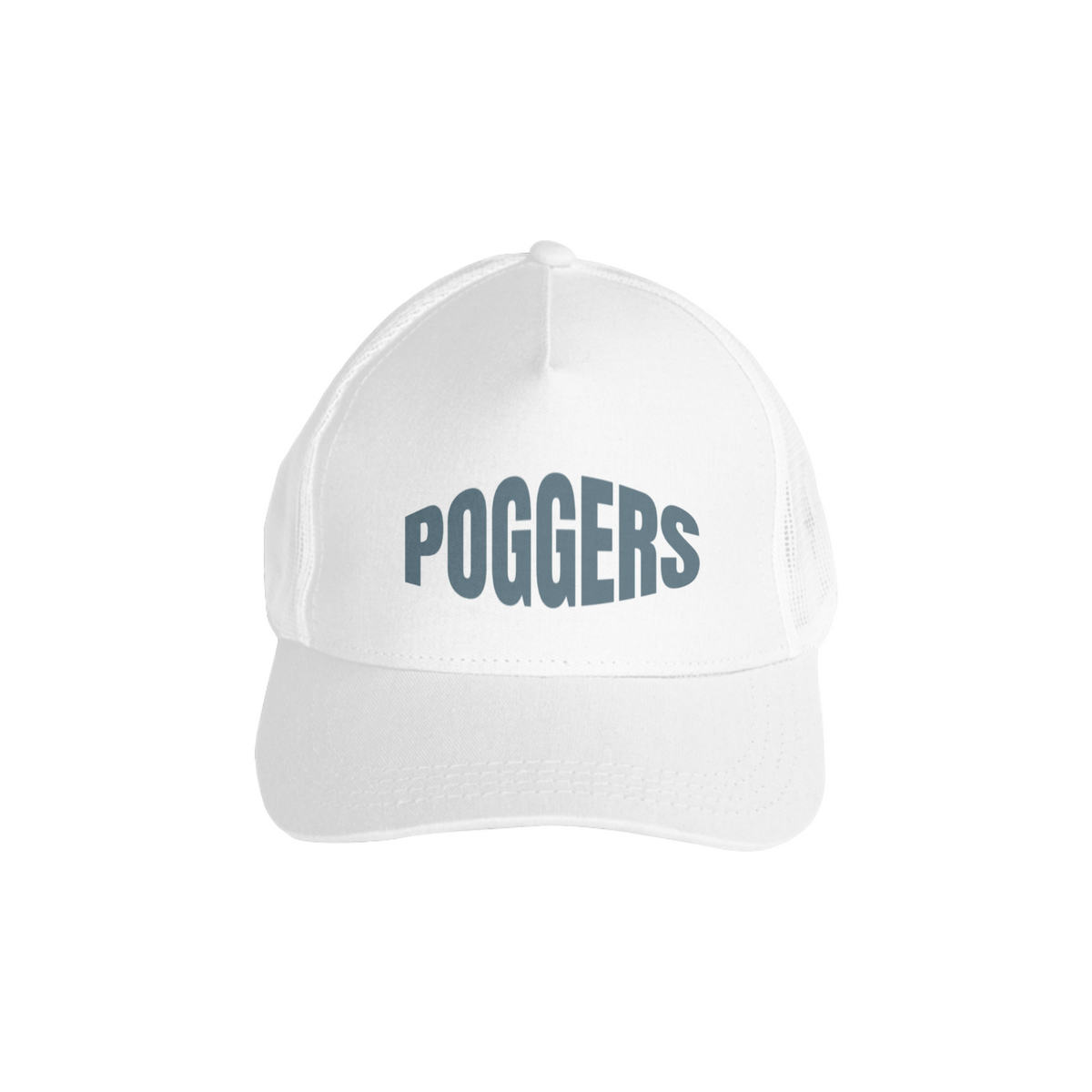 Nome do produto: Poggers -BONÉ COM TELA BRANCO 