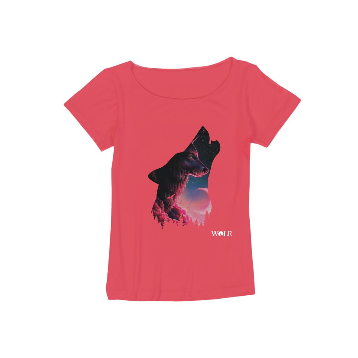 Nome do produto: T-Shirt Canoa Wolf Sky