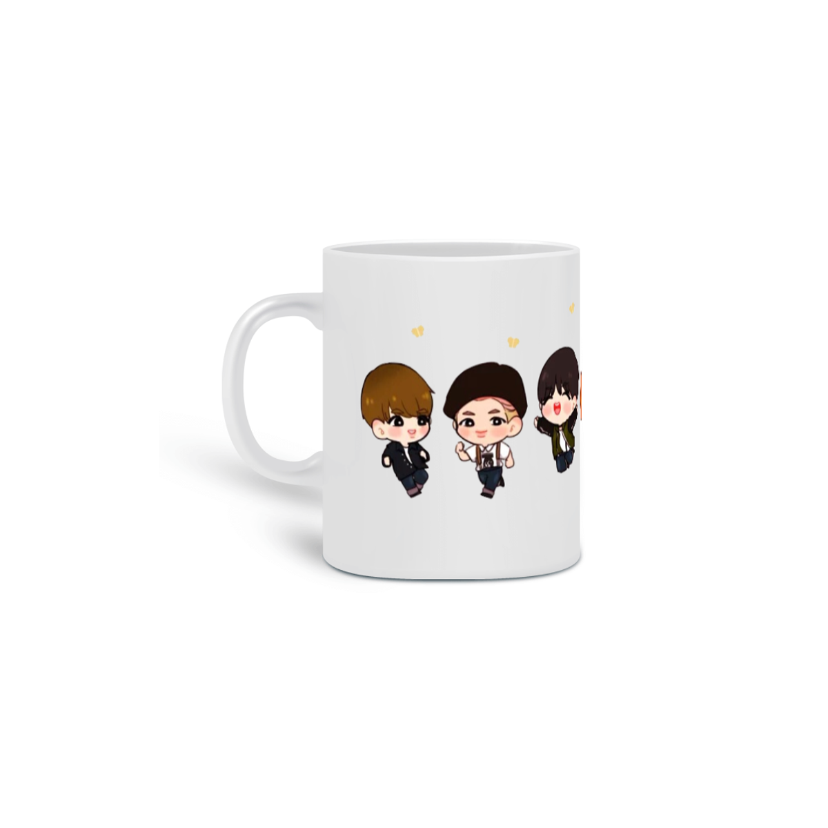 Nome do produto: CANECA BTS MINI INTEGRANTES