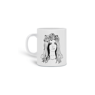 CANECA LANA DEL REY HEAVEN IS A PLACE