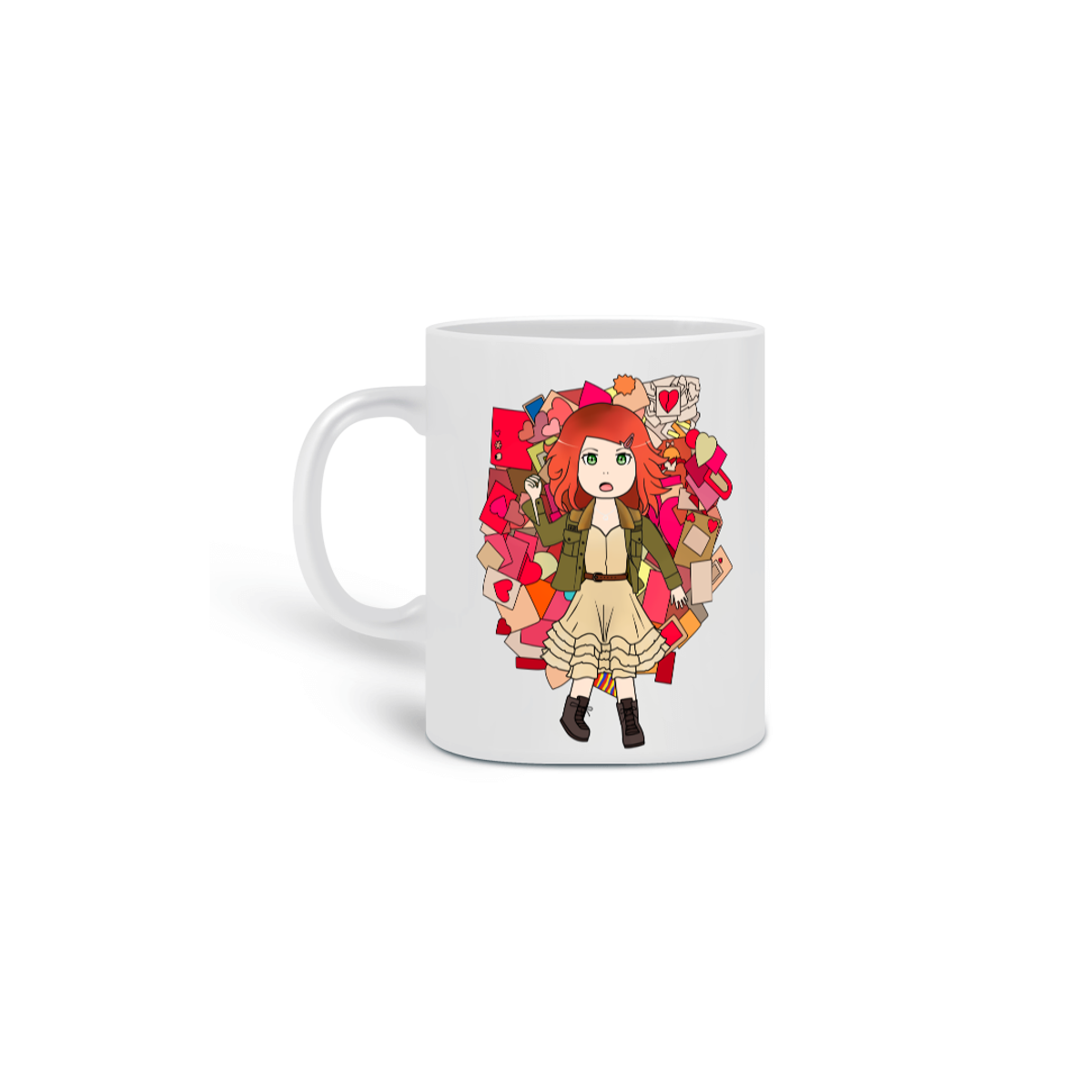 Nome do produto: CANECA PARAMORE YOU ARE THE ONLY EXCEPTION