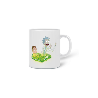 Nome do produtoCANECA RICK AND MORTY PAZ ENTRE OS MUNDOS