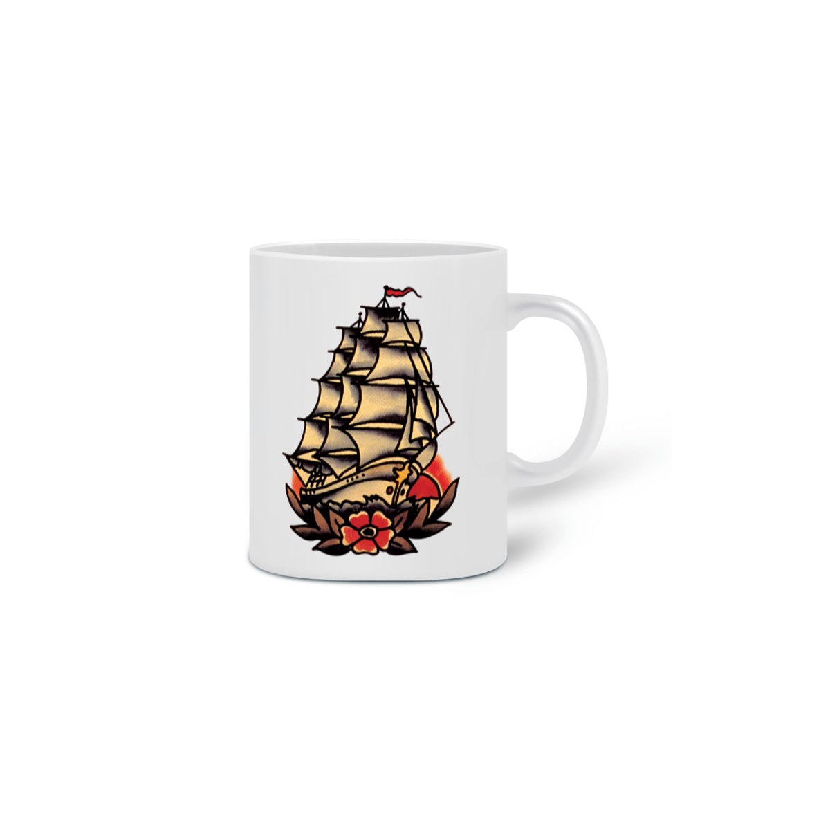 Nome do produto: CANECA OLD SCHOOL CARAVELA