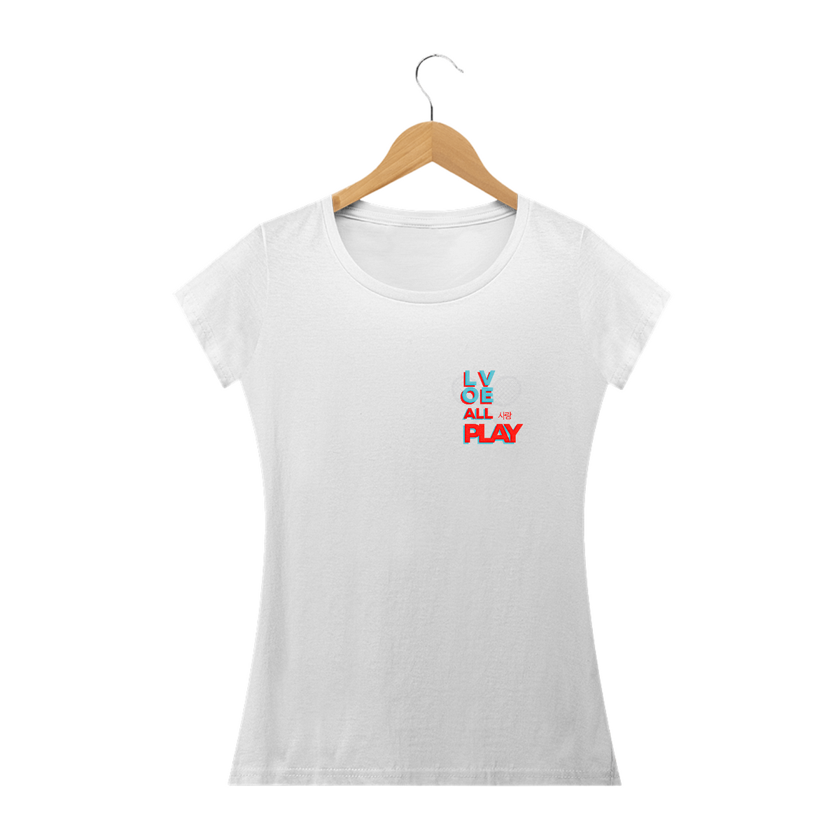 Nome do produto: Camisa Baby Love all Play minimalista
