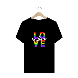 Nome do produtoT-Shirt PLUS SIZE Love Is Love