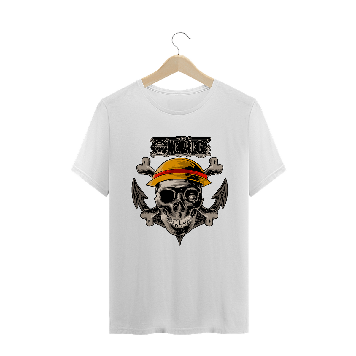 Nome do produto: Camisa Piratas de One Piece