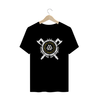 Nome do produtoCamisa Valknut, Machado e Runas