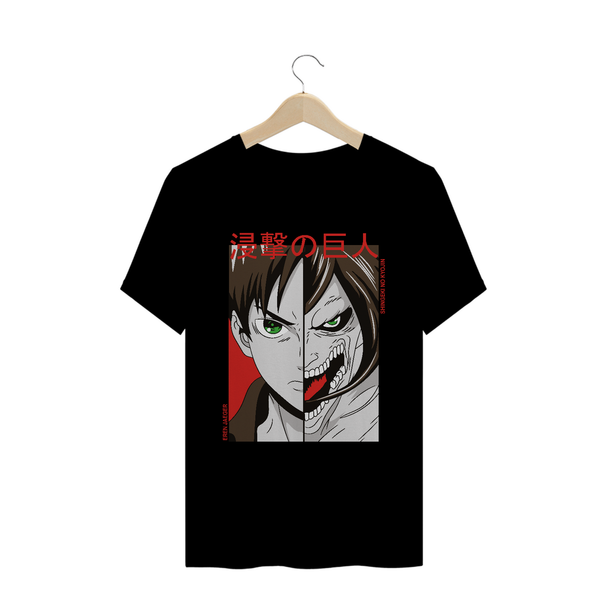 Nome do produto: Camisa Eren Yeager