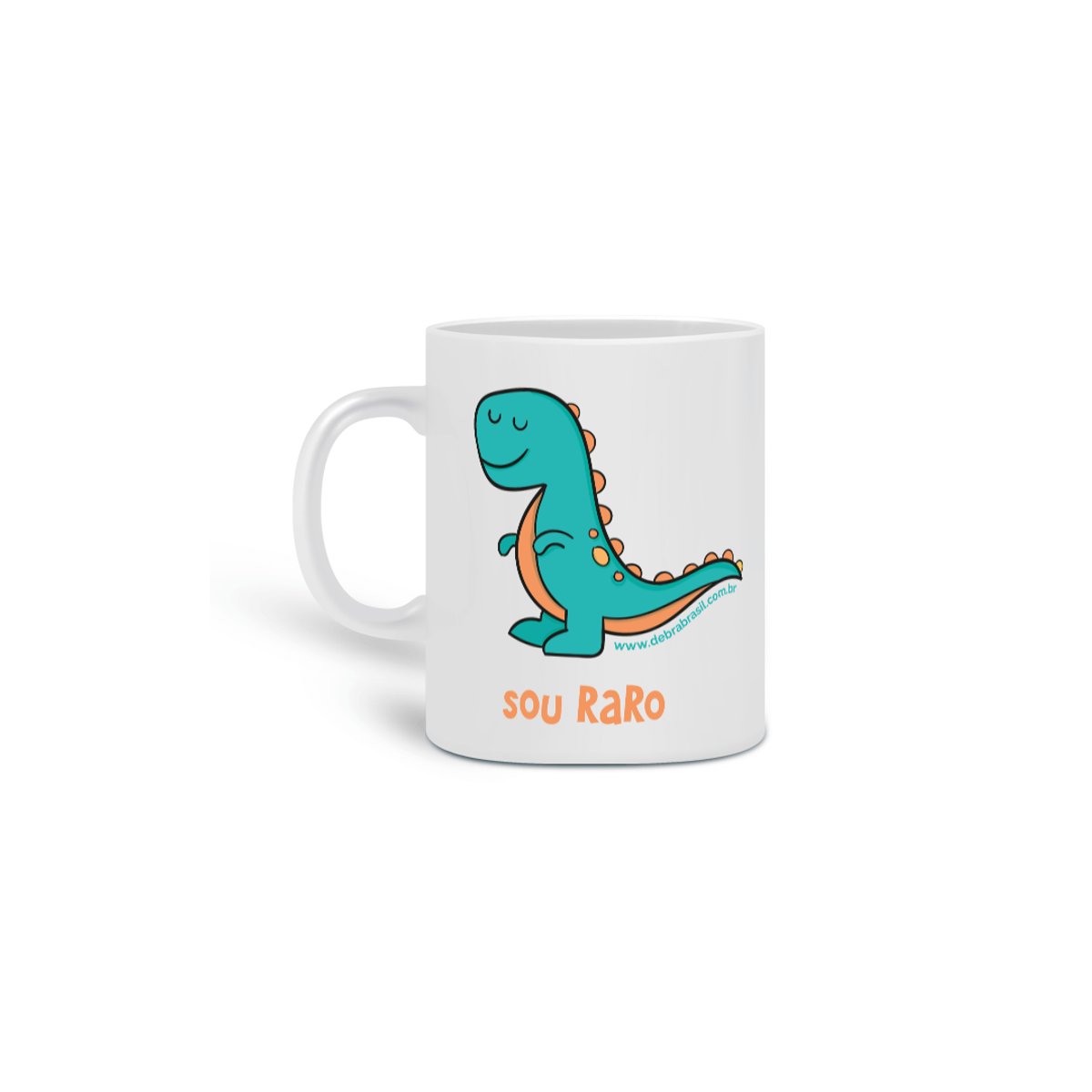 Nome do produto: Caneca Dino Raro