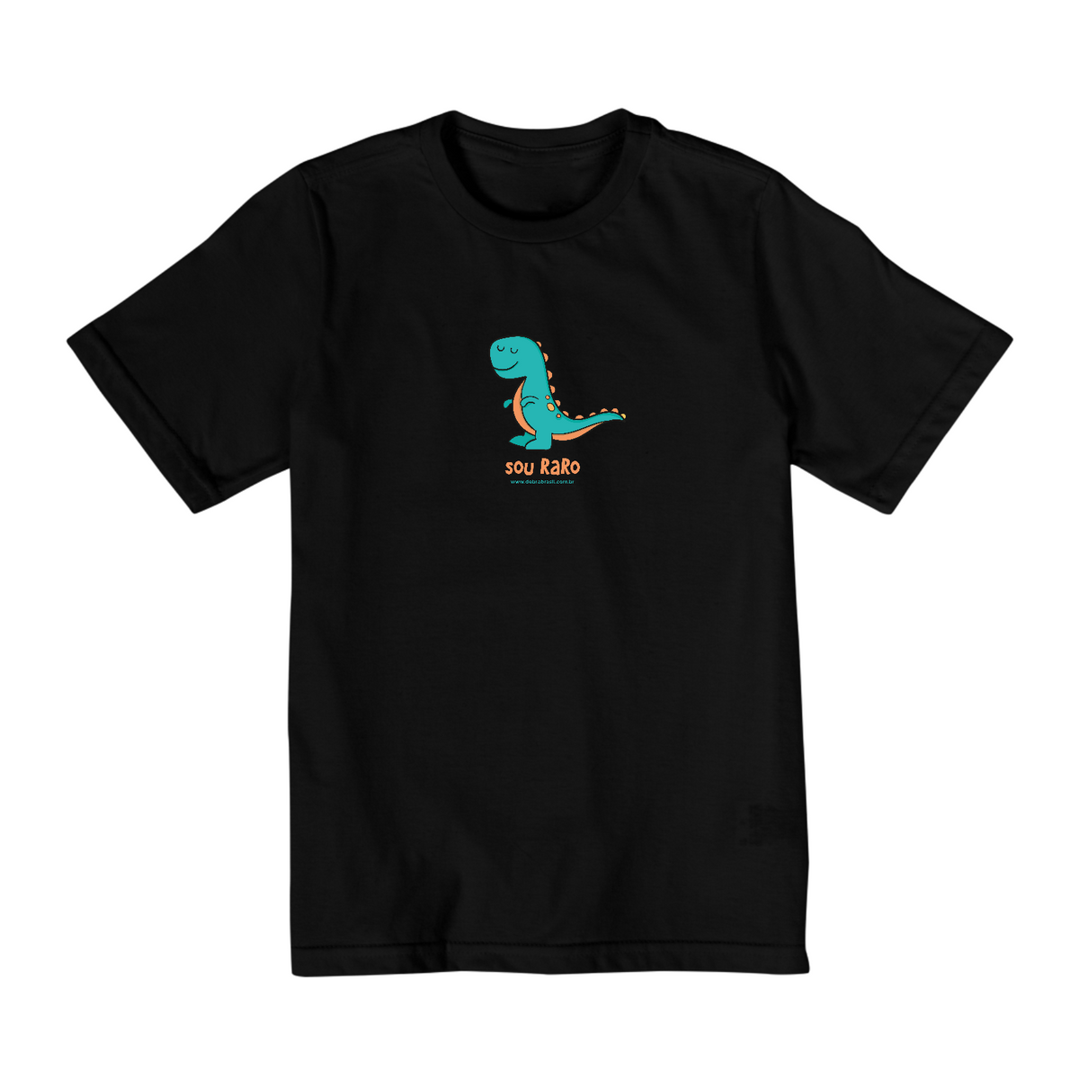 Nome do produto: Camiseta Infantil Dino Raro - 2 a 8 anos