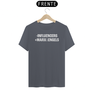 Nome do produtoT-shirt -INFLUENCERS +MARX&ENGELS #2