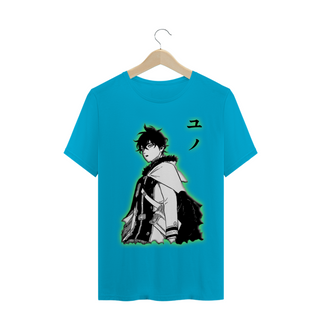 Nome do produtoT-shirt Black clover -Yuno (fonte escura)