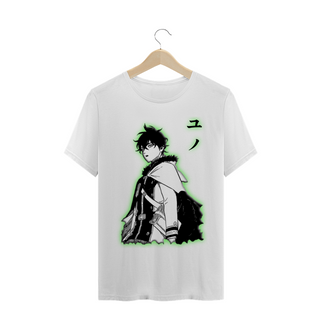 T-shirt Black clover -Yuno (fonte escura)
