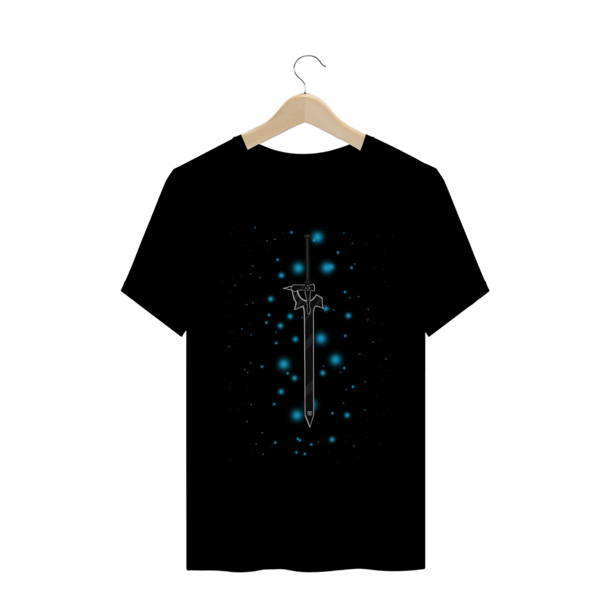 Nome do produto: T-shirt SAO - espada Kirito