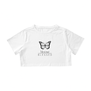 CAMISA CROPPED BUTTERFLY - MB 