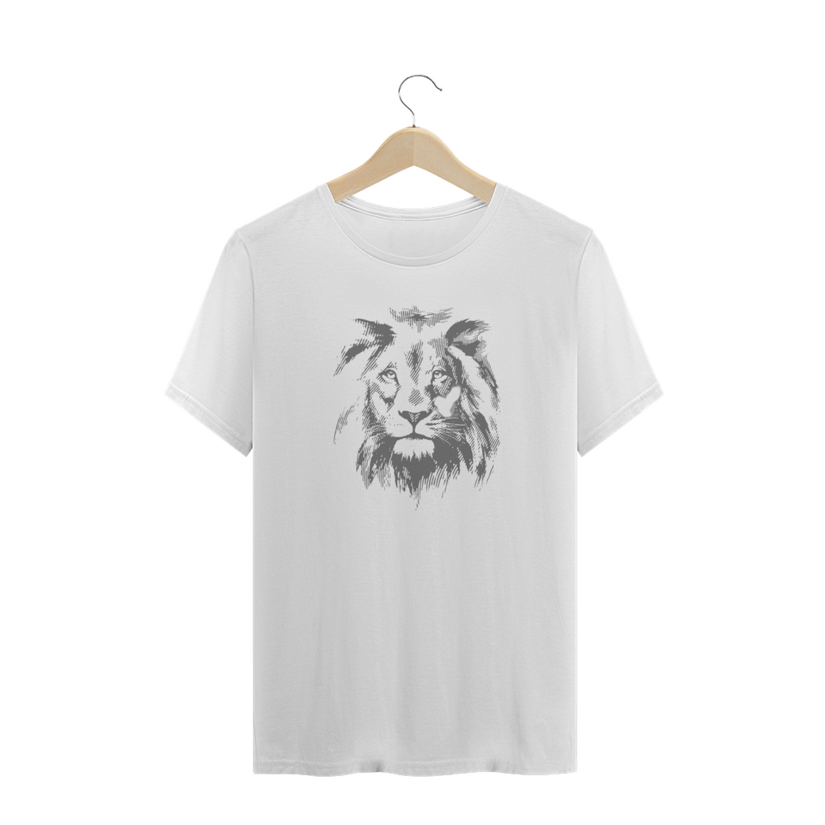 Nome do produto: Camisa T-Shirt Prime - Leão Branco
