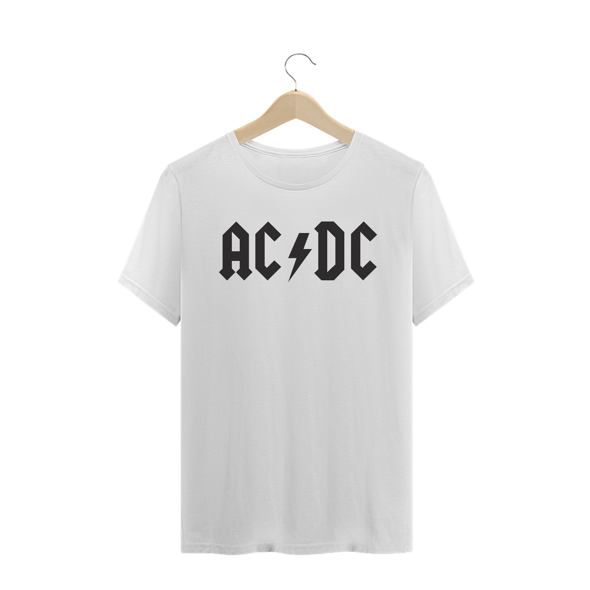 Nome do produto: CAMISETA - AC DC - TRADICIONAL