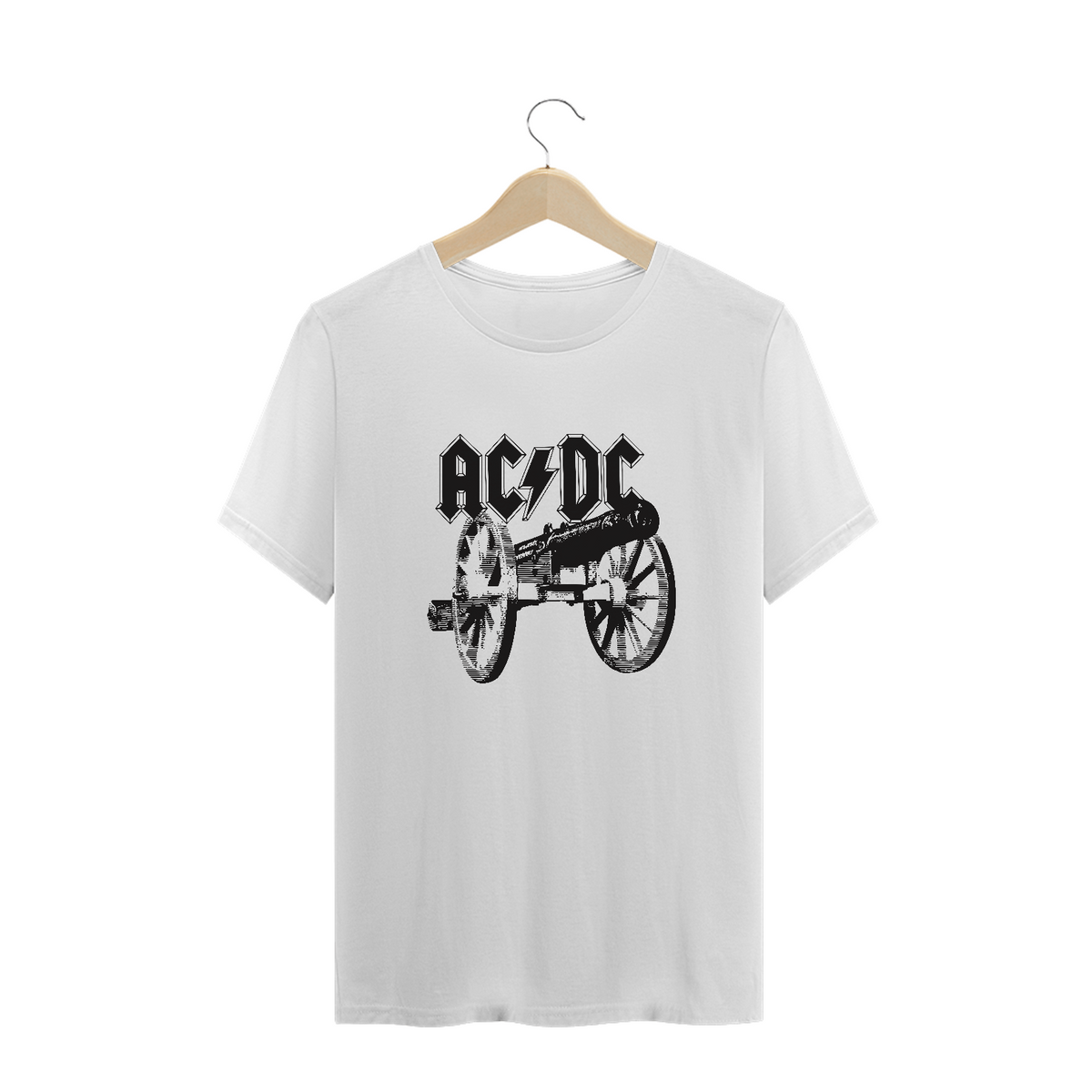 Nome do produto: CAMISETA - AC DC - CANHÃO 