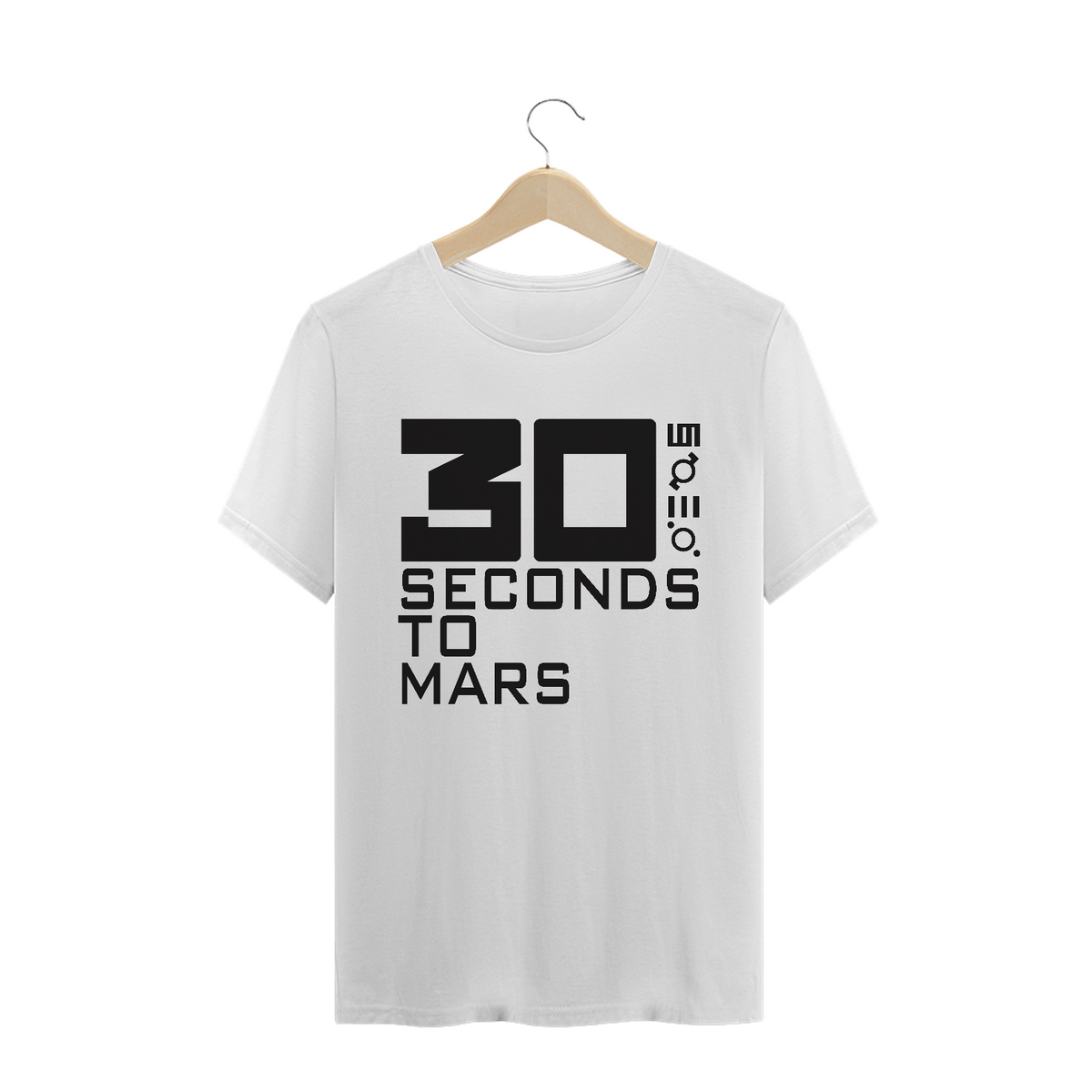 Nome do produto: CAMISETA - 30 SECONDS TO MARS - BRAND