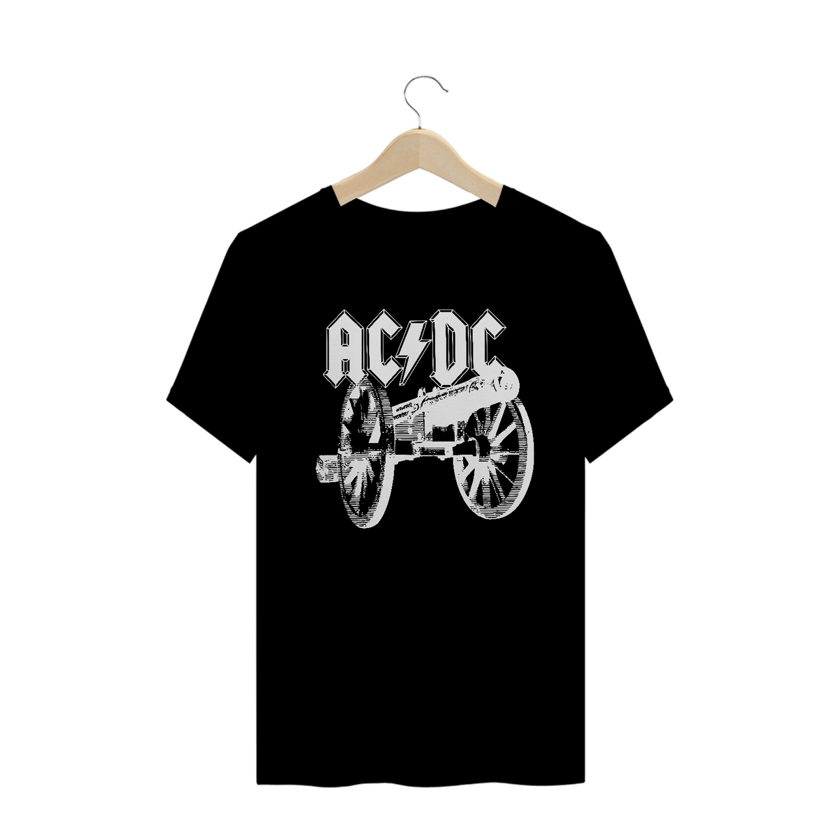 Nome do produto: CAMISETA - AC DC - CANHÃO 