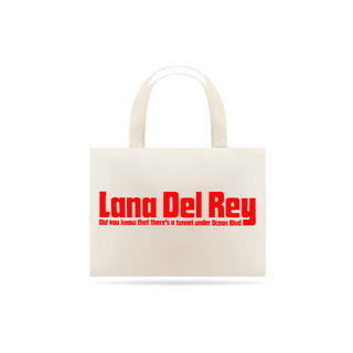 Nome do produtoEcobag Lana Del Rey Ocean Mind The Gap Company