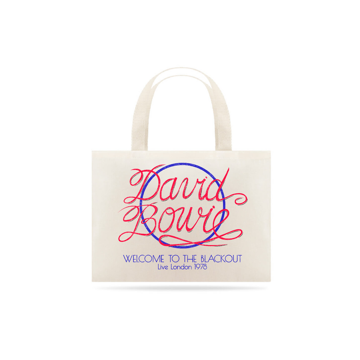 Nome do produto: Ecobag David Bowie Welcome