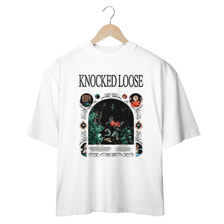 Nome do produtoCamiseta Oversized Knocked Loose Deep White Mind The Gap Co.