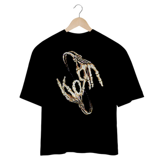 Nome do produtoCamiseta Oversized Korn Skull Mind The Gap Co.