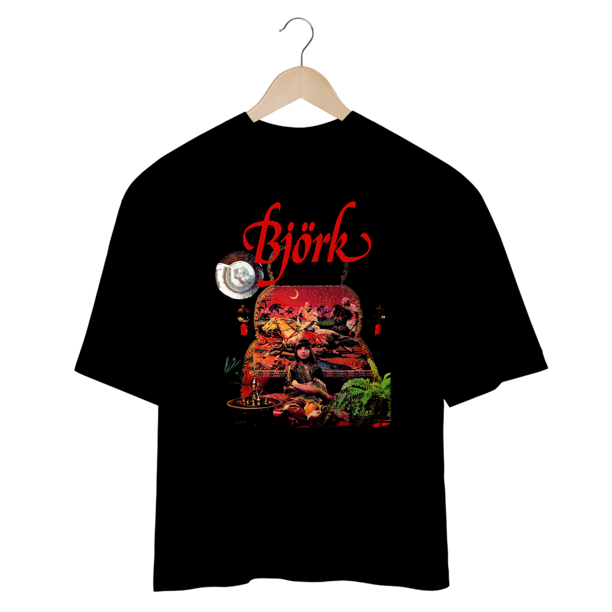 Nome do produto: Camiseta Oversized Bjork 1977 Mind The Gap Co.