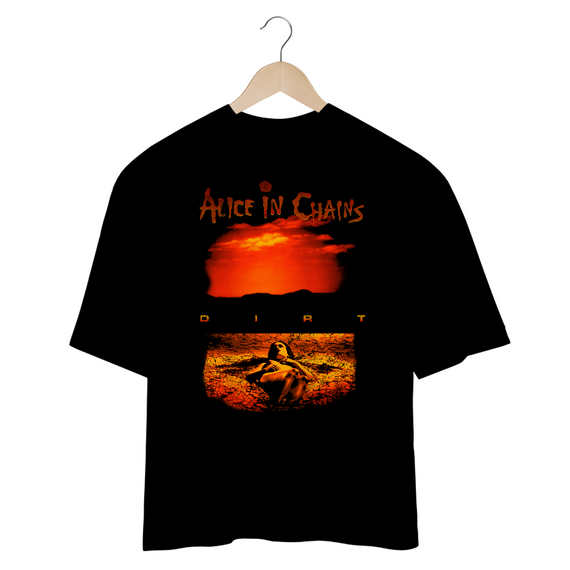 Camiseta Oversized Alice In Chains Dirt Mind The Gap Co.