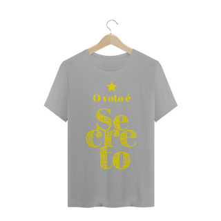 Nome do produtoCamiseta | O voto é secreto - amarelo | Siga a estrela