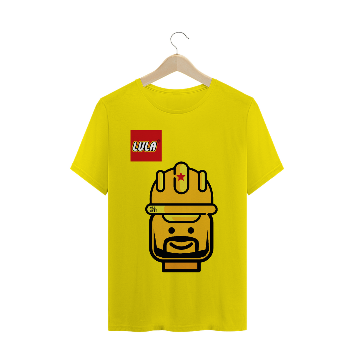 Nome do produto: Camiseta | Lula Lego | Siga a estrela