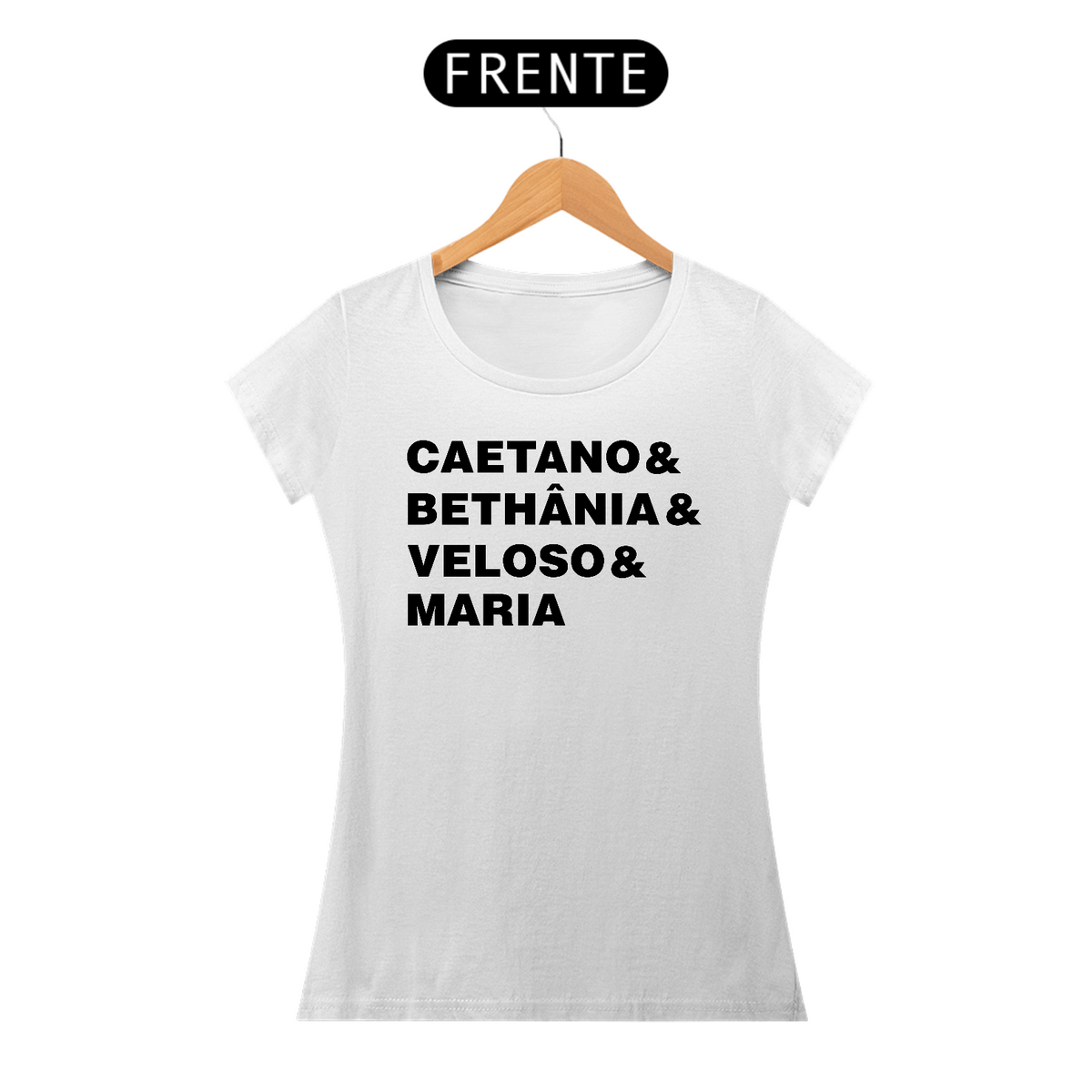 Nome do produto: Camisa Baby Look | Caetano e Bethânia / Siga aEstrela
