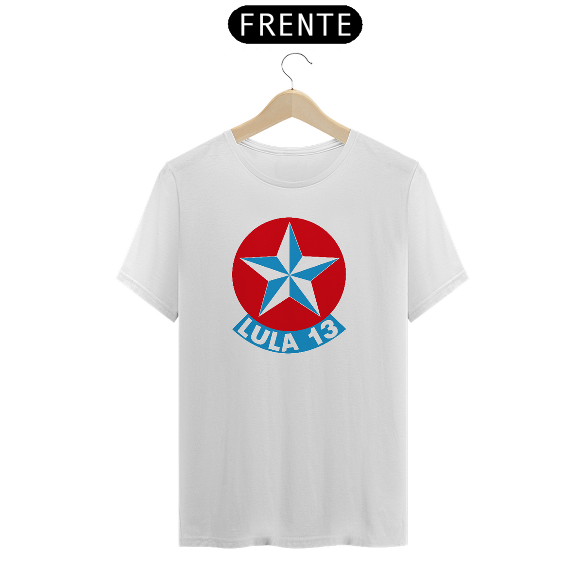 Nome do produto: Camisa Estrela Lula 13 | 