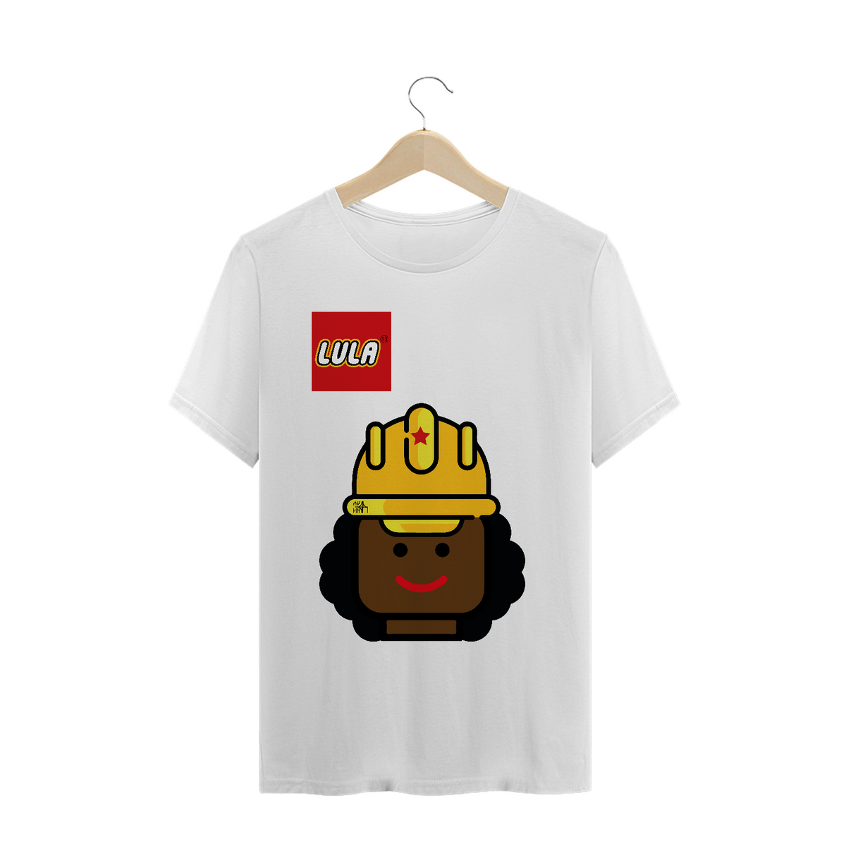 Nome do produto: Camiseta | Lula Lego Trabalhadora | Siga a estrela