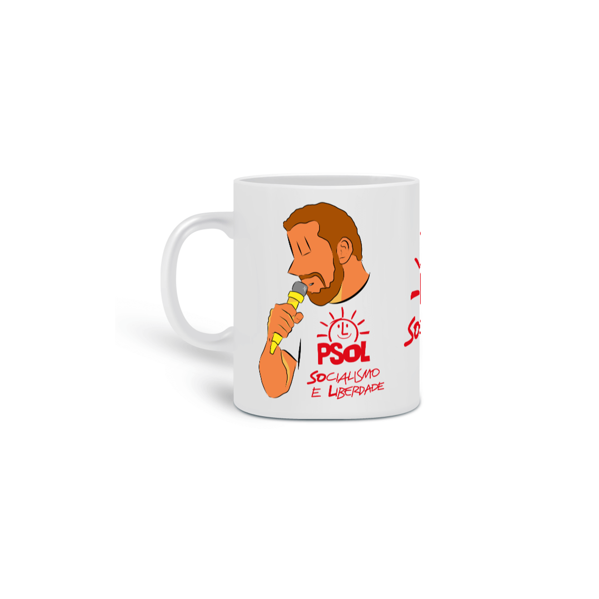 Nome do produto: Caneca do Boulos | PSOL 